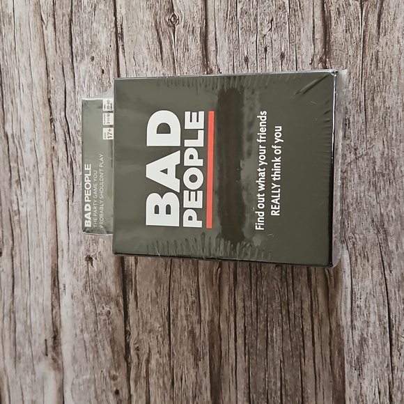 Dyce Other - *PRICE FIRM* NWT Bad People Party Game + NSFW Brutal Expansion Pack